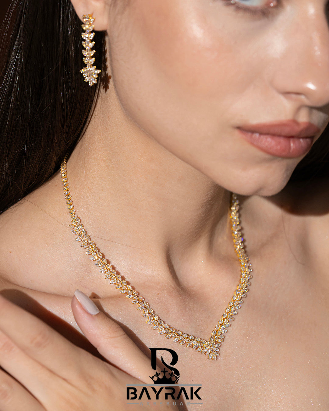 LB 2514 | Zirkon Taşlı Takı Seti