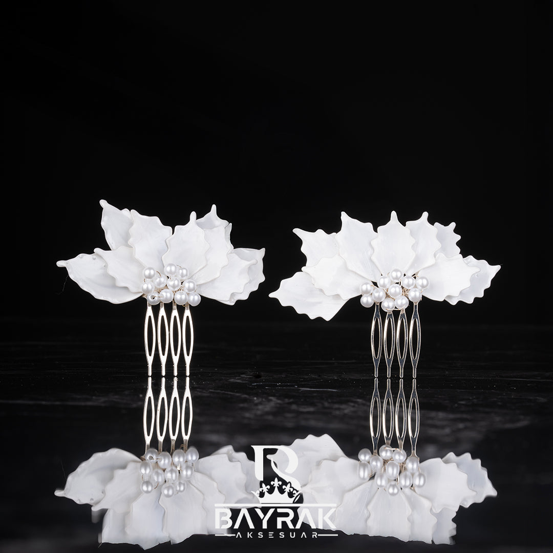 RESİNA - 270 - / Sedefli Saç Aksesuarı