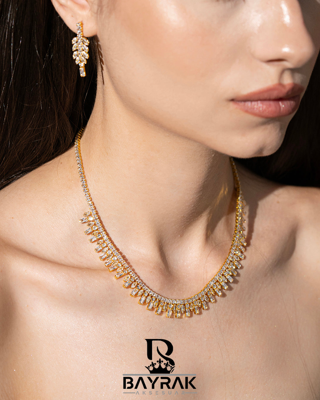 LB 2503 | Zirkon Taşlı Takı Seti