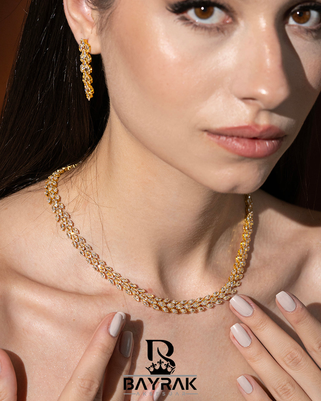 LB 2530 | Zirkon Taşlı Takı Seti