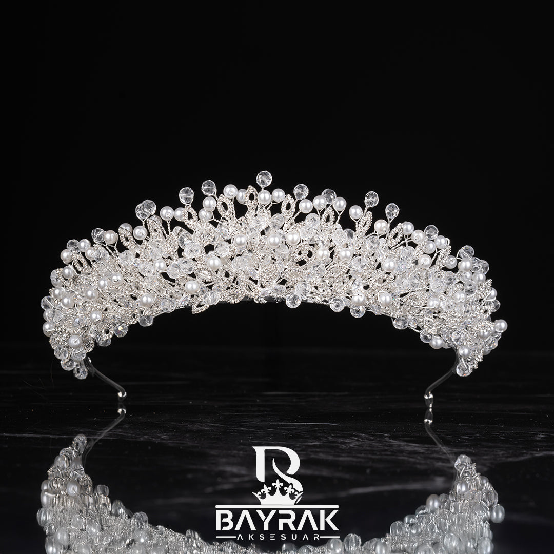 MİRA 1160 | 3 Boyutlu Gelin Tacı