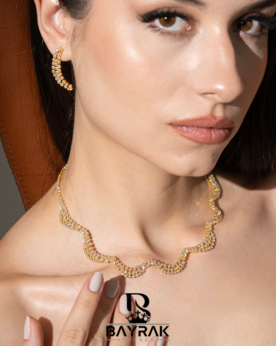 LB 2510 | Zirkon Taşlı Takı Seti