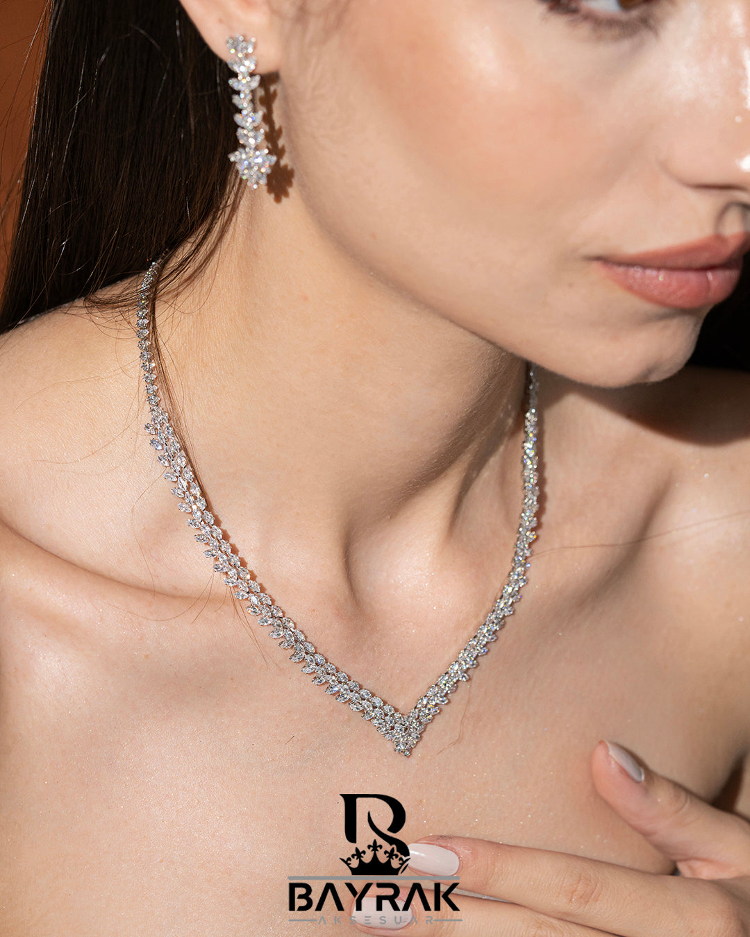 LB 2514 | Zirkon Taşlı Takı Seti