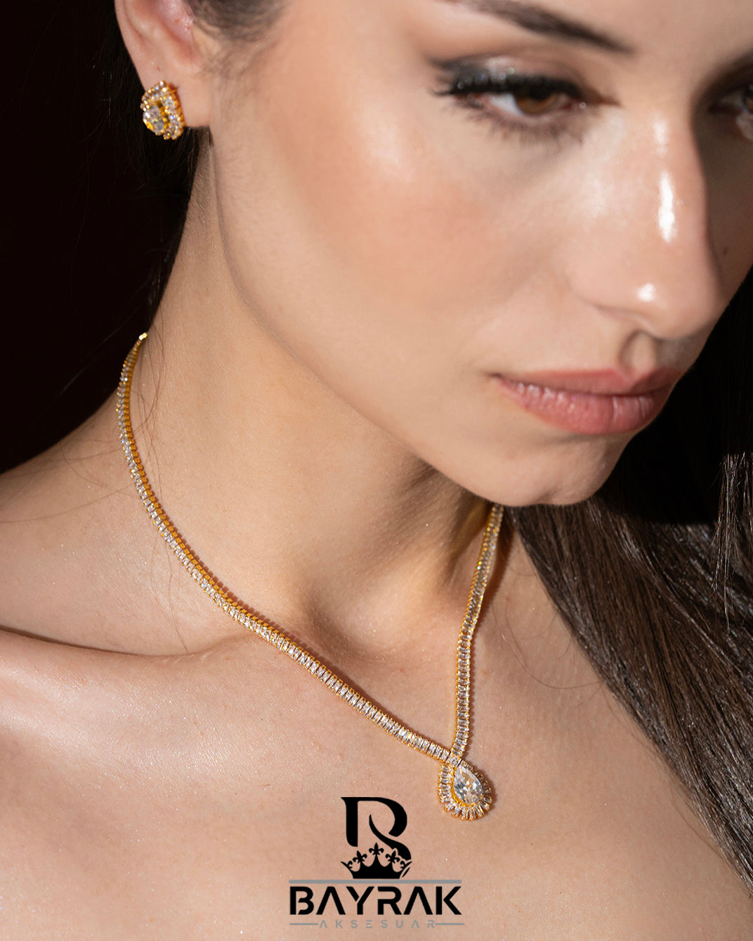 LB 2511 | Zirkon Taşlı Takı Seti