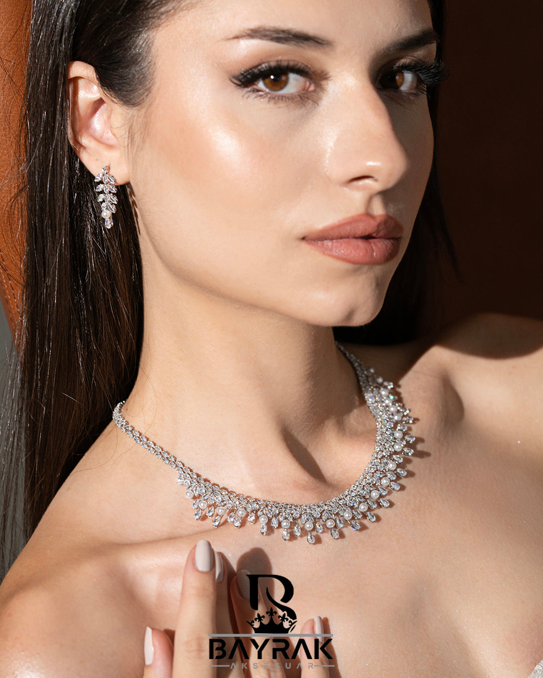 LB 2535 | Zirkon Taşlı Takı Seti