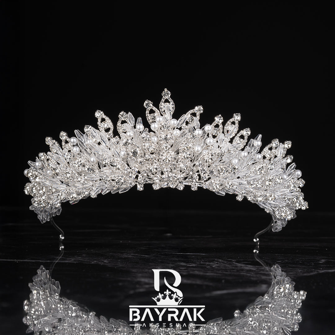 MİRA 1120 | 3 Boyutlu Gelin Tacı