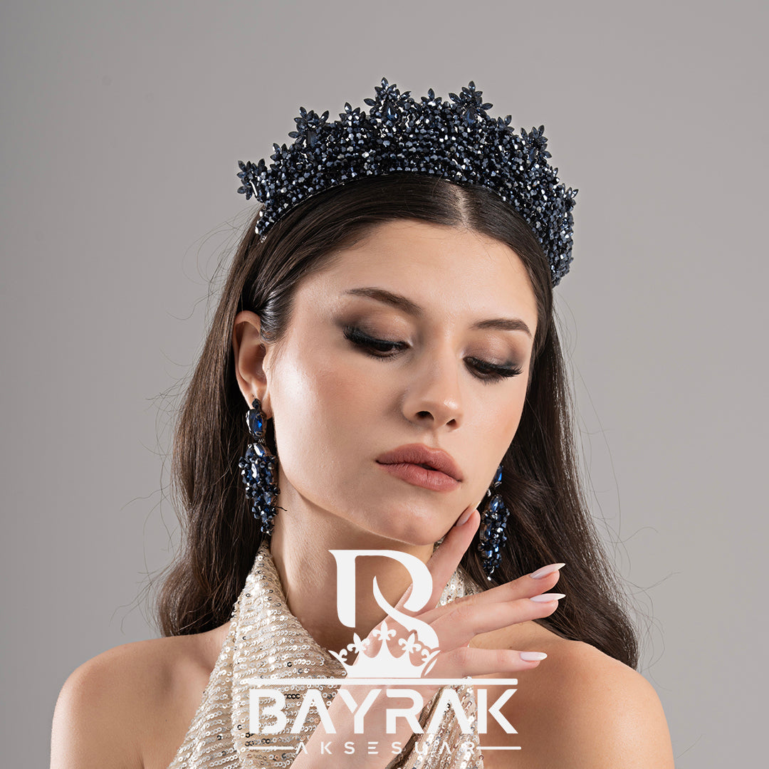 SULTAN's - 980 - / 3 Boyutlu Kına Tacı