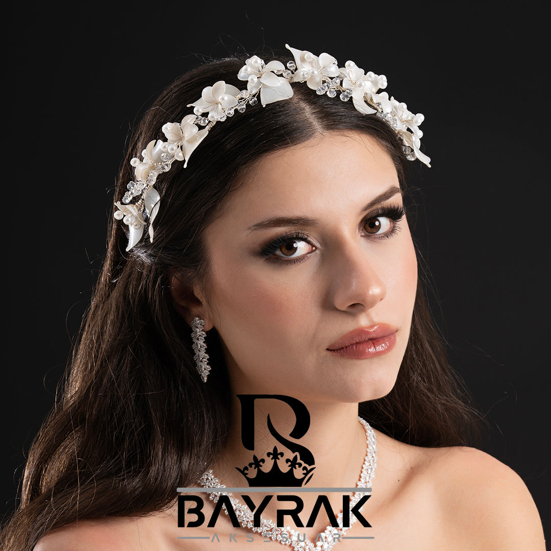 RESİNA - 275 - / Sedefli Saç Aksesuarı