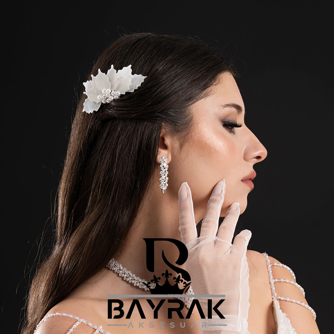 RESİNA - 270 - / Sedefli Saç Aksesuarı