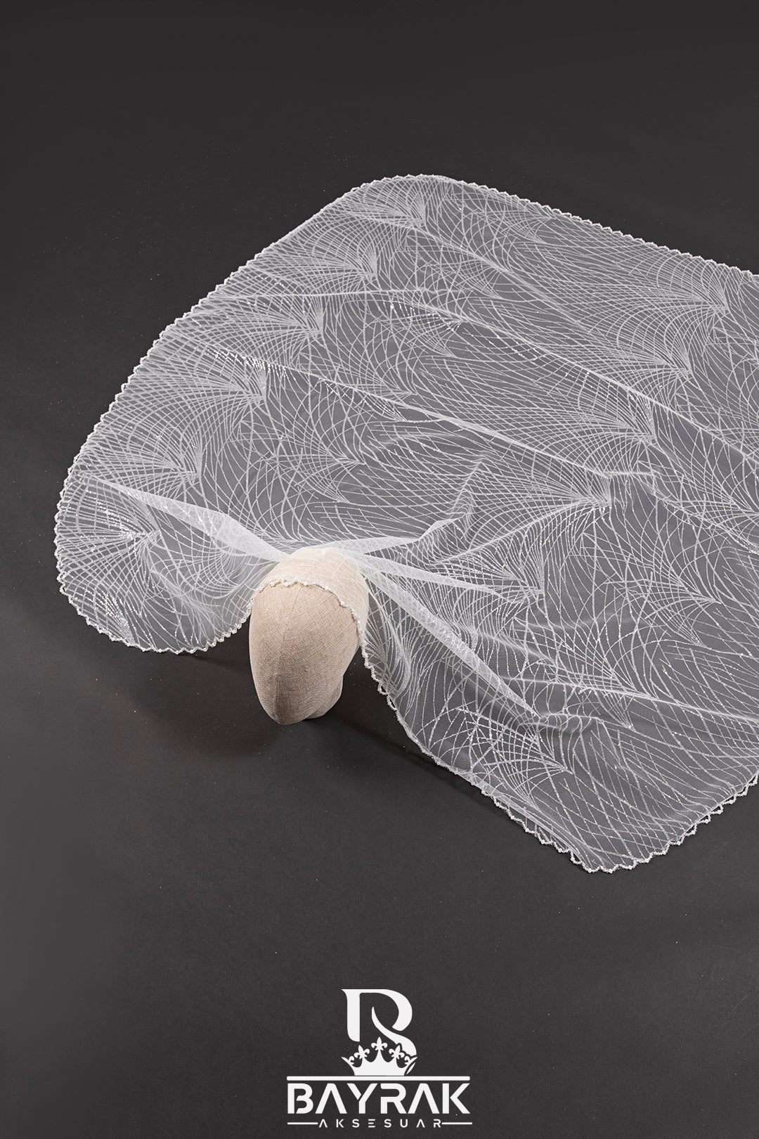 VELİSSE 2300 | Simli Gelin Duvağı