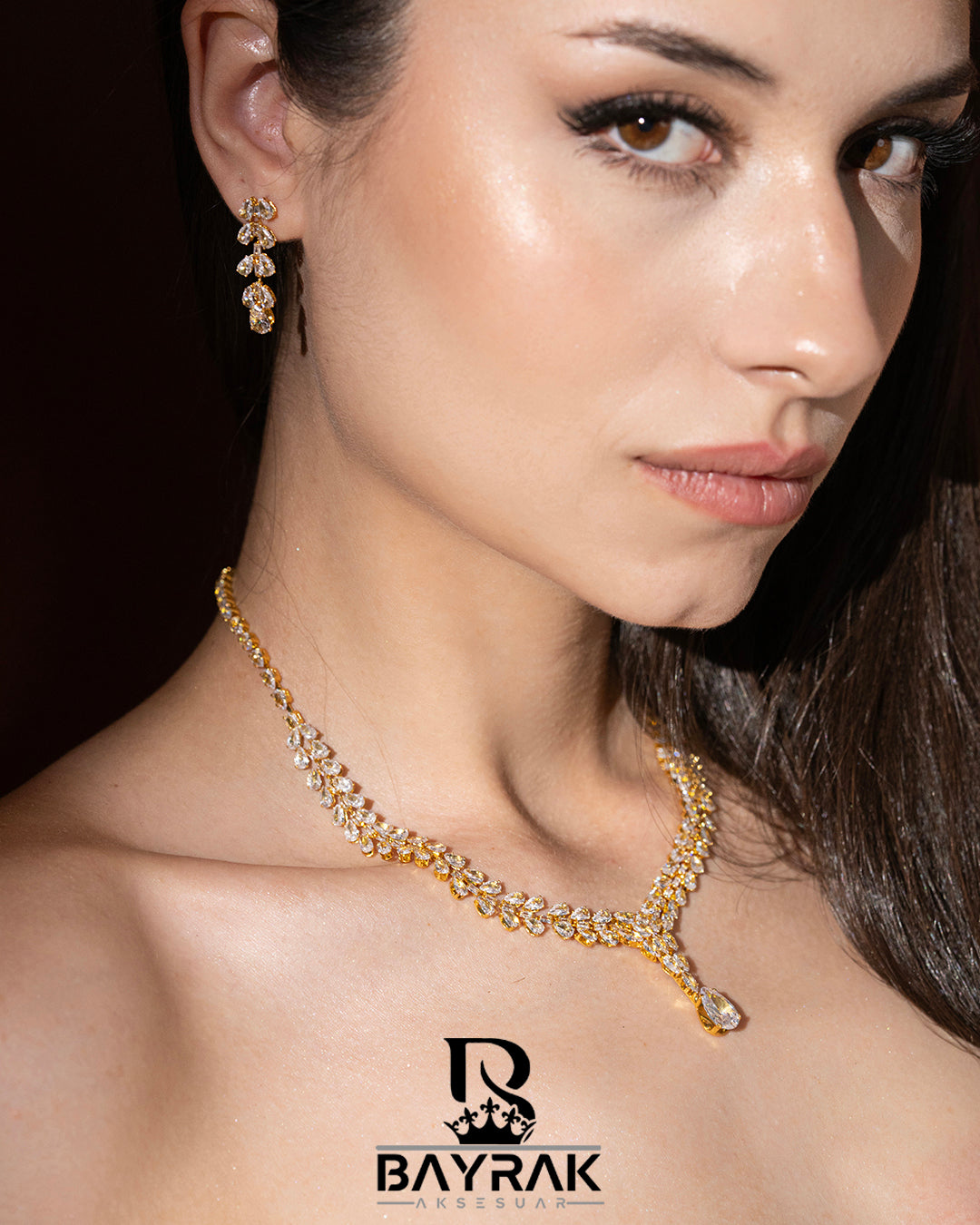 LB 2502 | Zirkon Taşlı Takı Seti