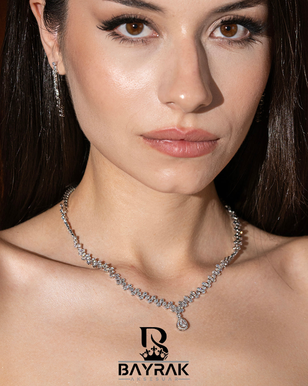 LB 2545 | Zirkon Taşlı Takı Seti