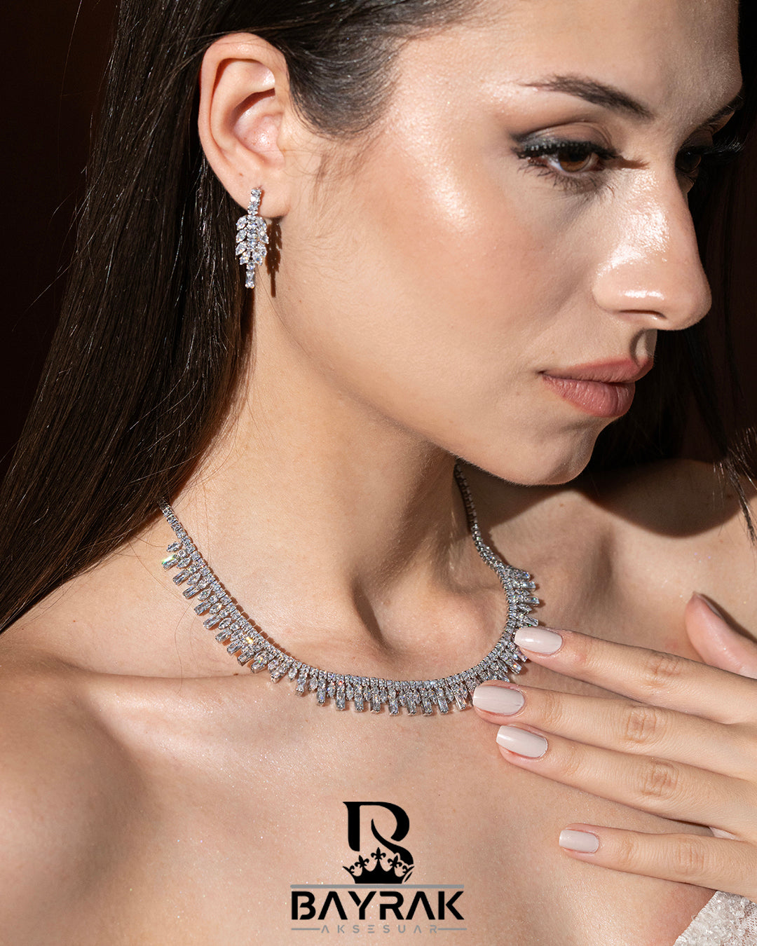 LB 2513 | Zirkon Taşlı Takı Seti