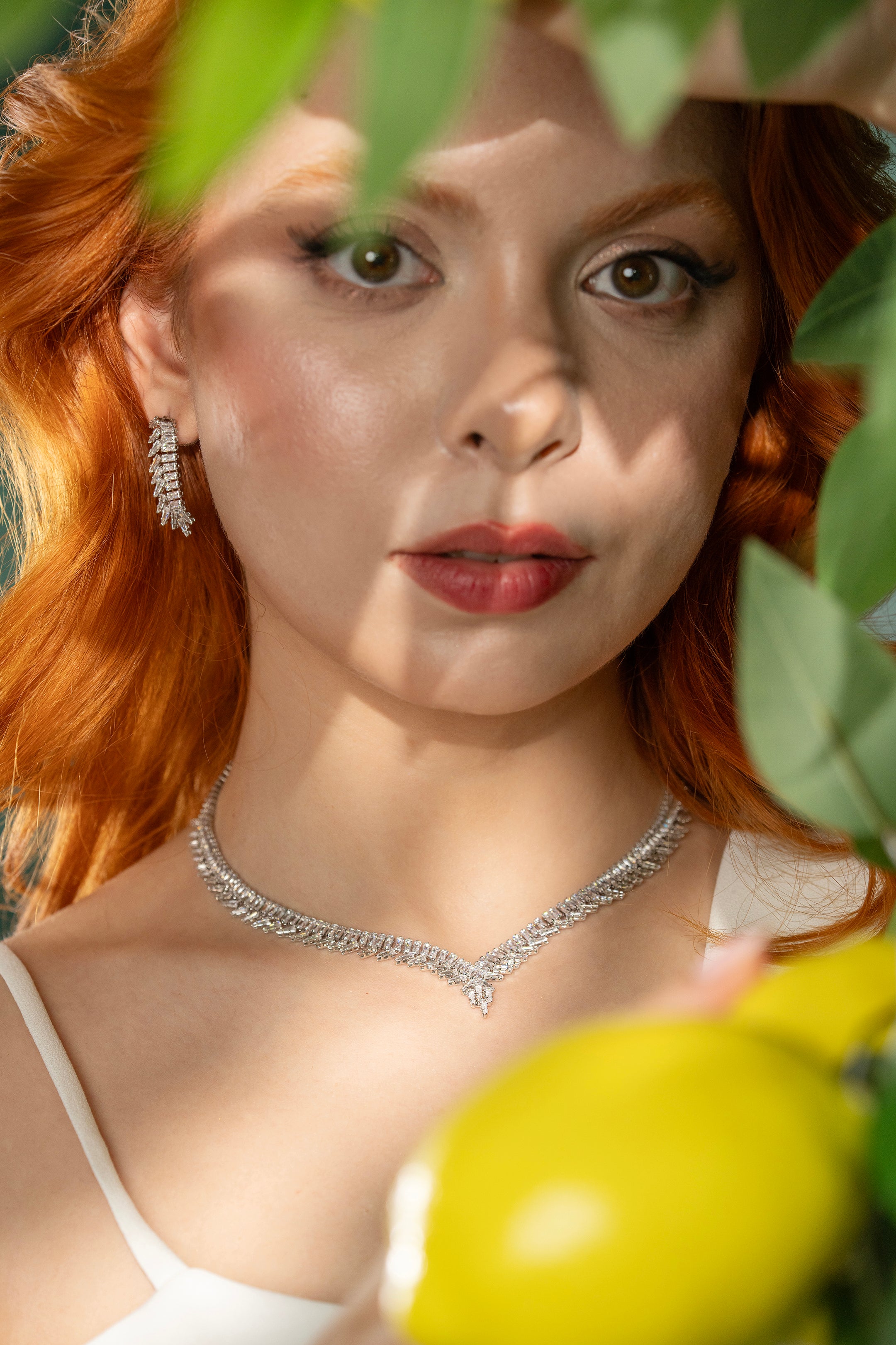 Rosa -408- | Zirkon Taşlı Takı Seti