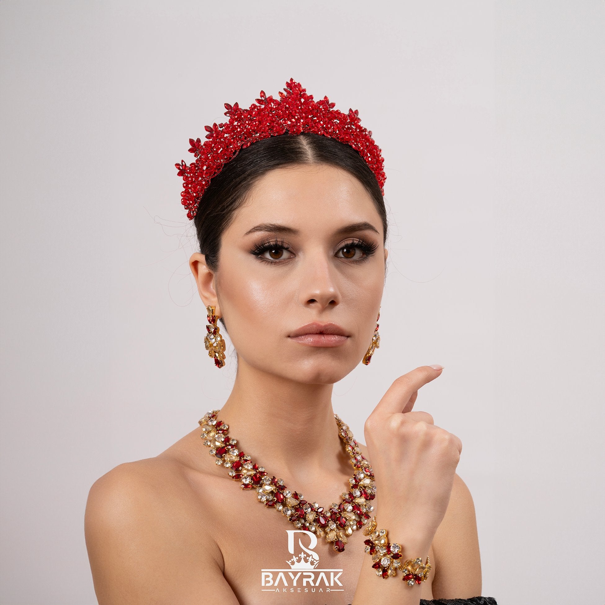 PERLA -620- / 3D Bridal Crown