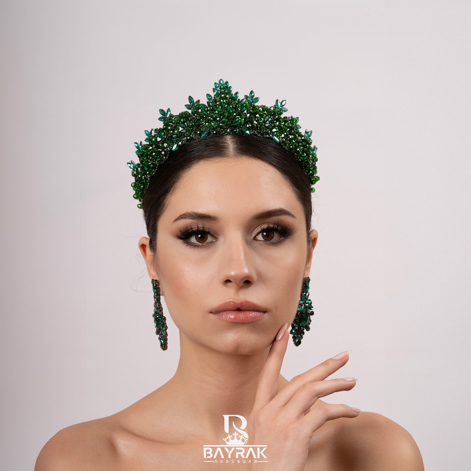 PERLA -620- / 3 Boyutlu Gelin Tacı