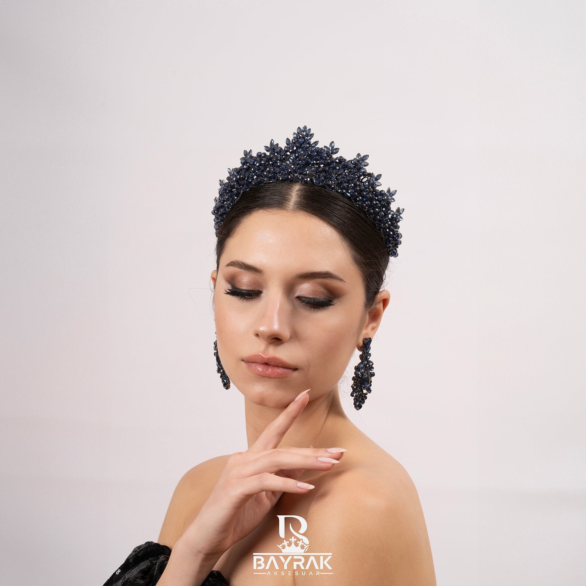 PERLA -620- / 3 Boyutlu Gelin Tacı