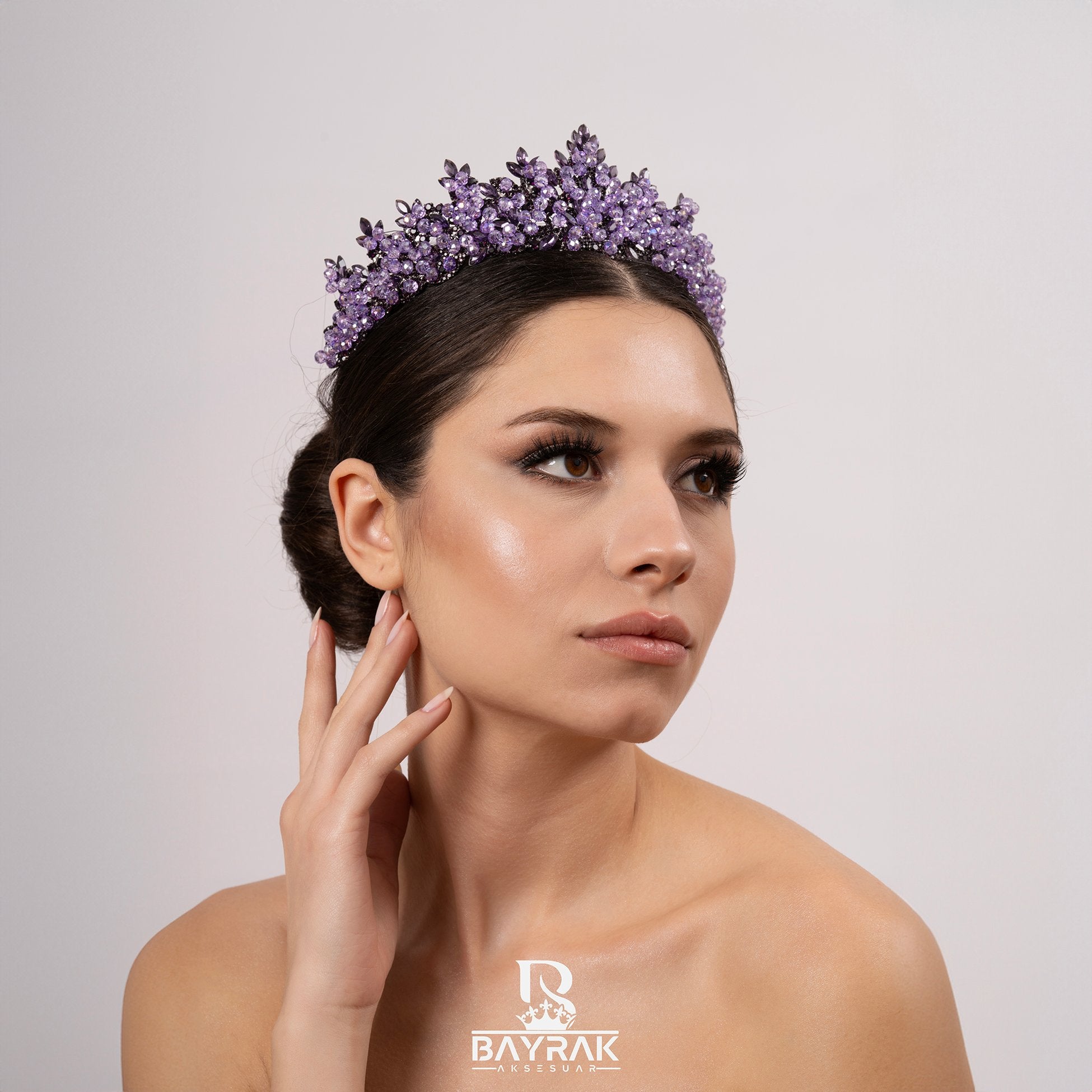 PERLA -620- / 3 Boyutlu Gelin Tacı