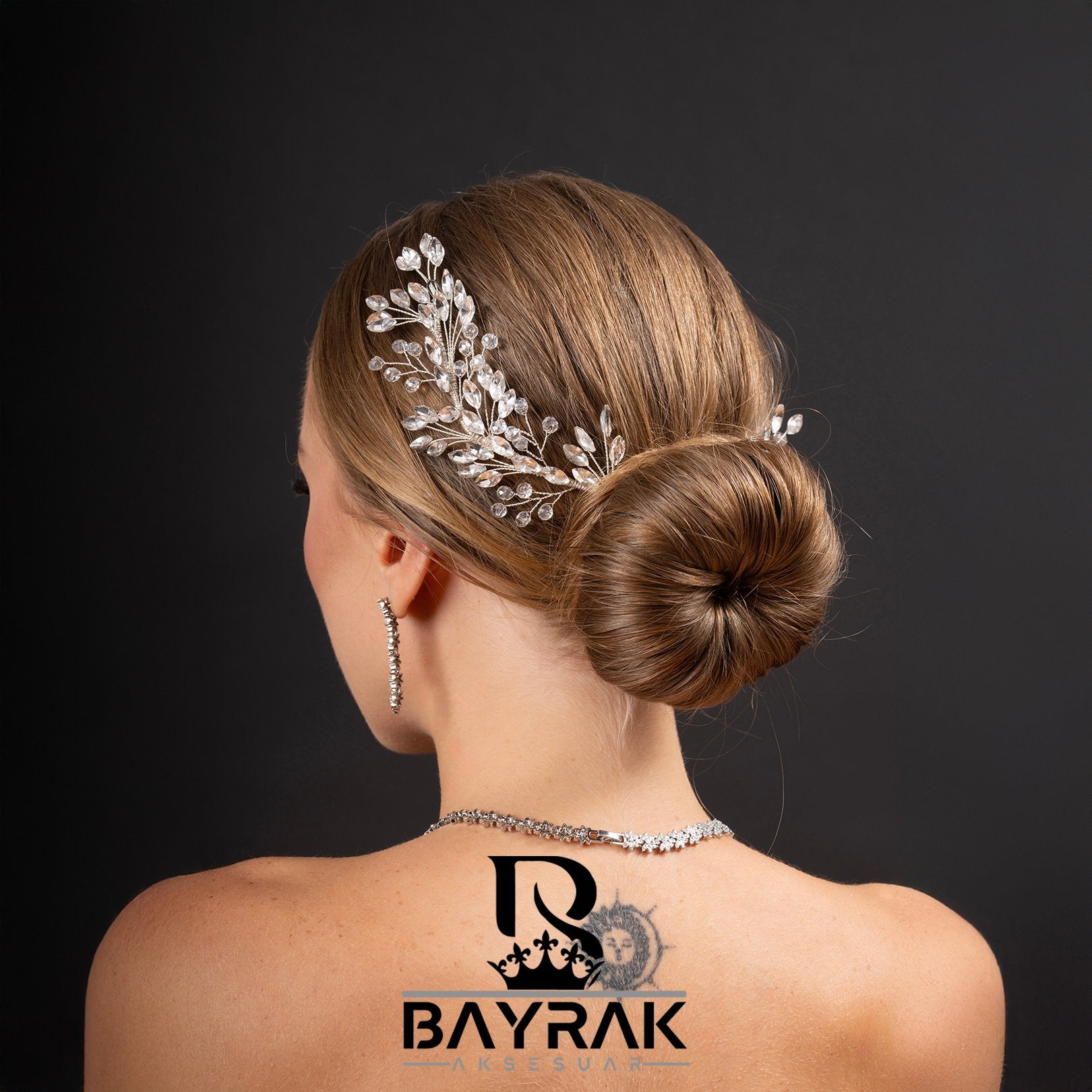 RESINA - 205 - / Pearlescent Hellenistic Hair Accessory