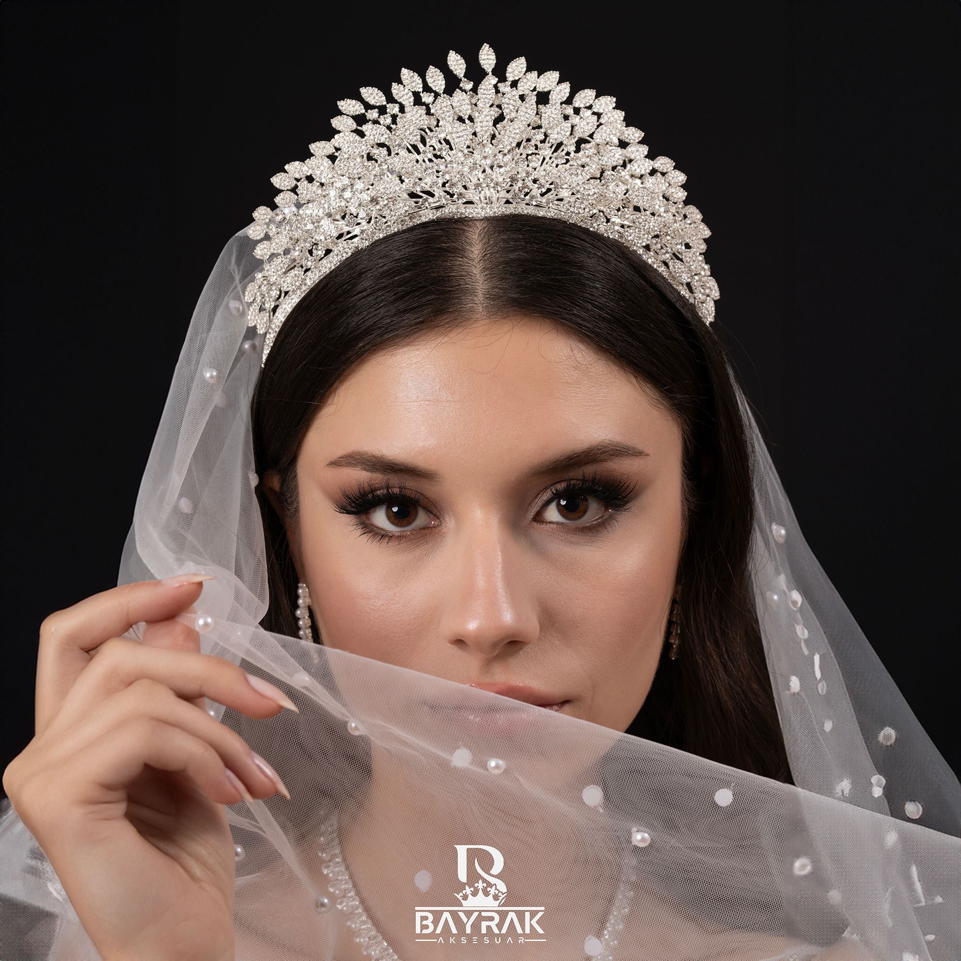 STELLA -425- / 3 Boyutlu Gelin Tacı