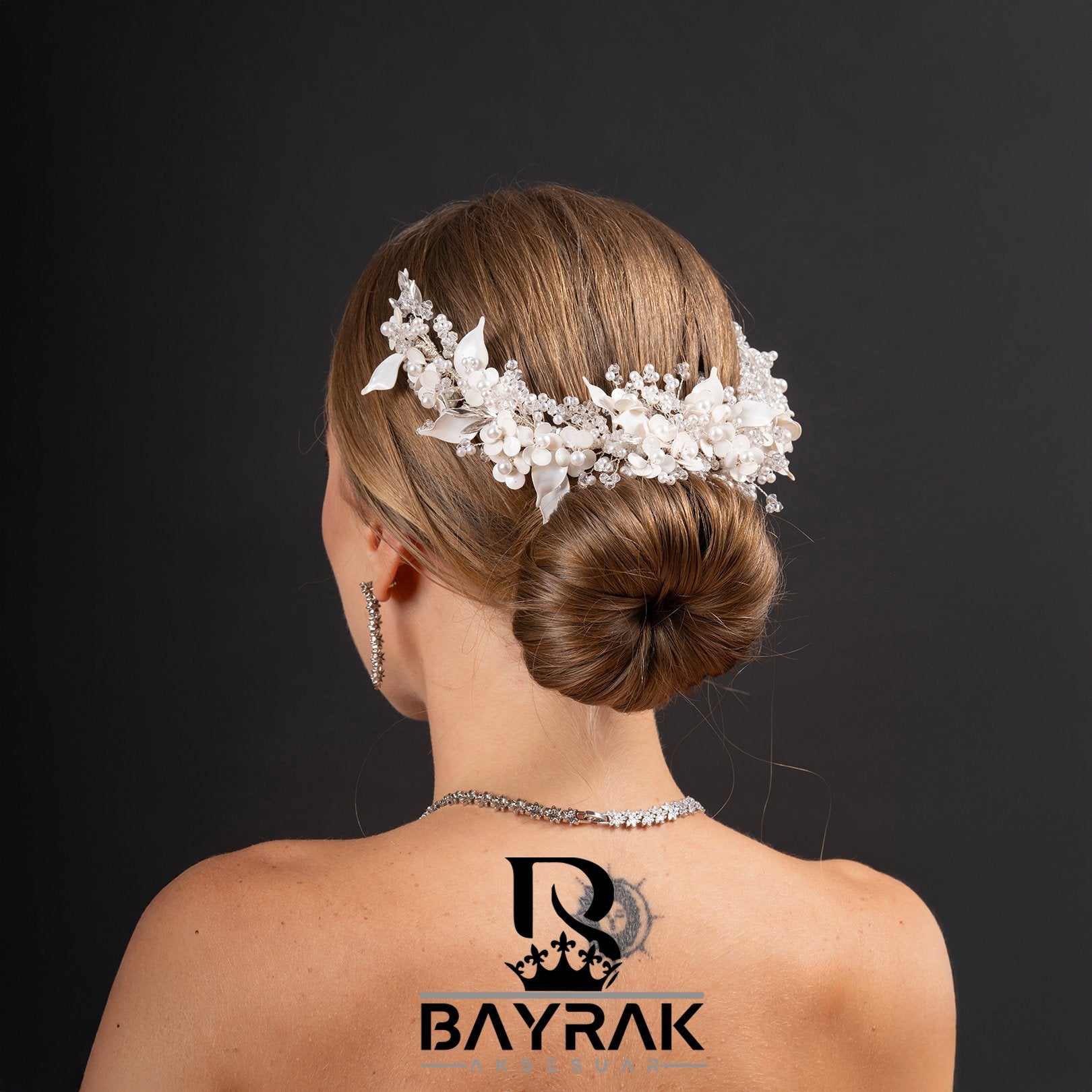 RESINA - 203 - / Pearlescent Hair Accessory