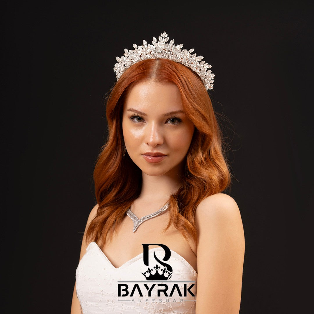 Maira -336- 3 Boyutlu Gelin Tacı