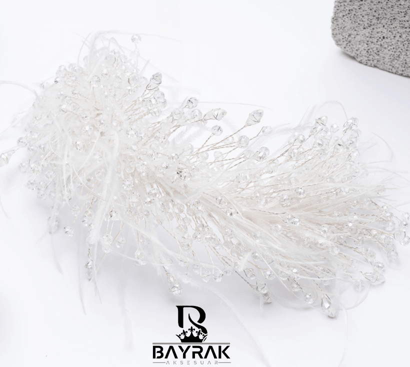 Milano -235- Tüylü Saç Aksesuarı