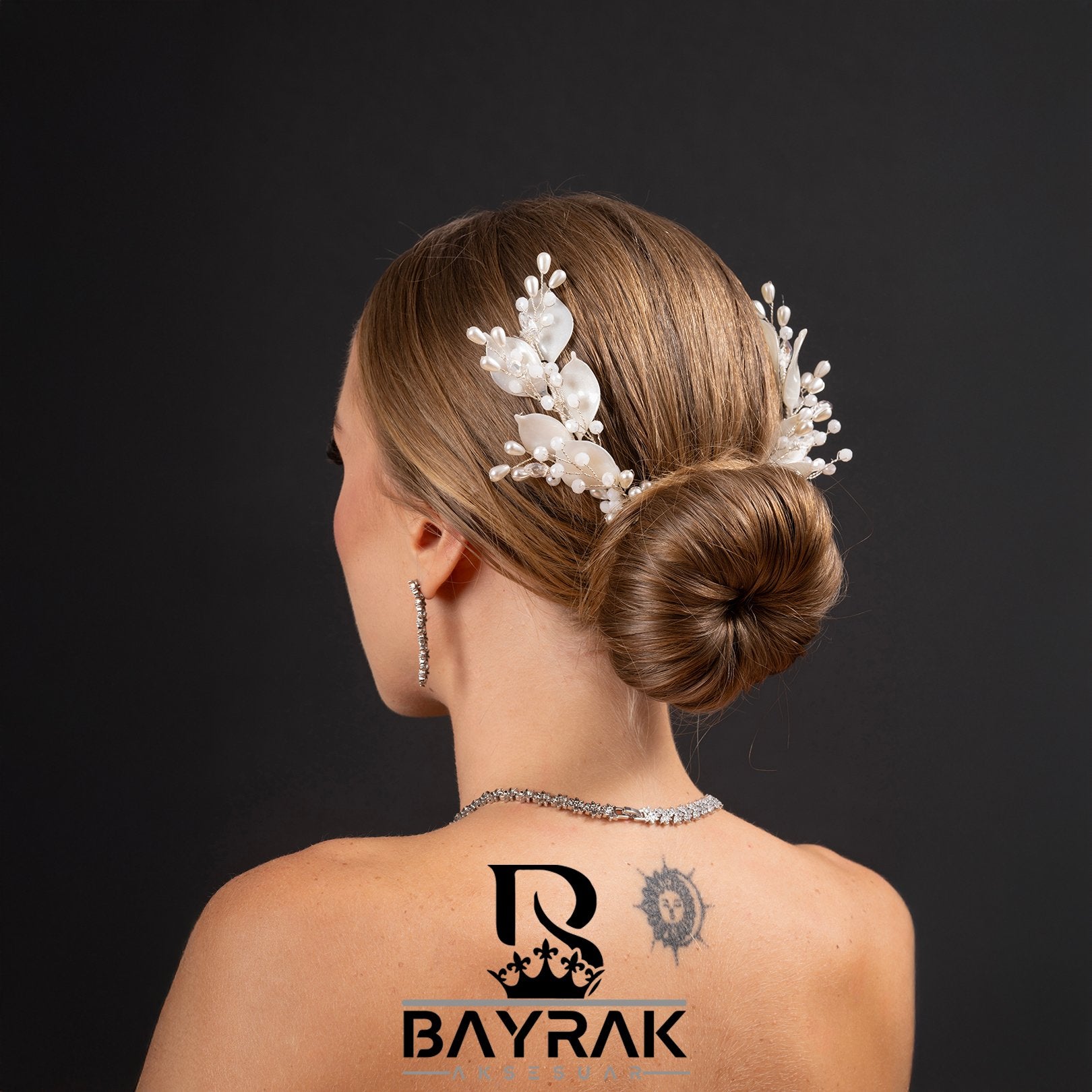 RESİNA - 220 - / Helenistik Yapraklı Saç Aksesuarı