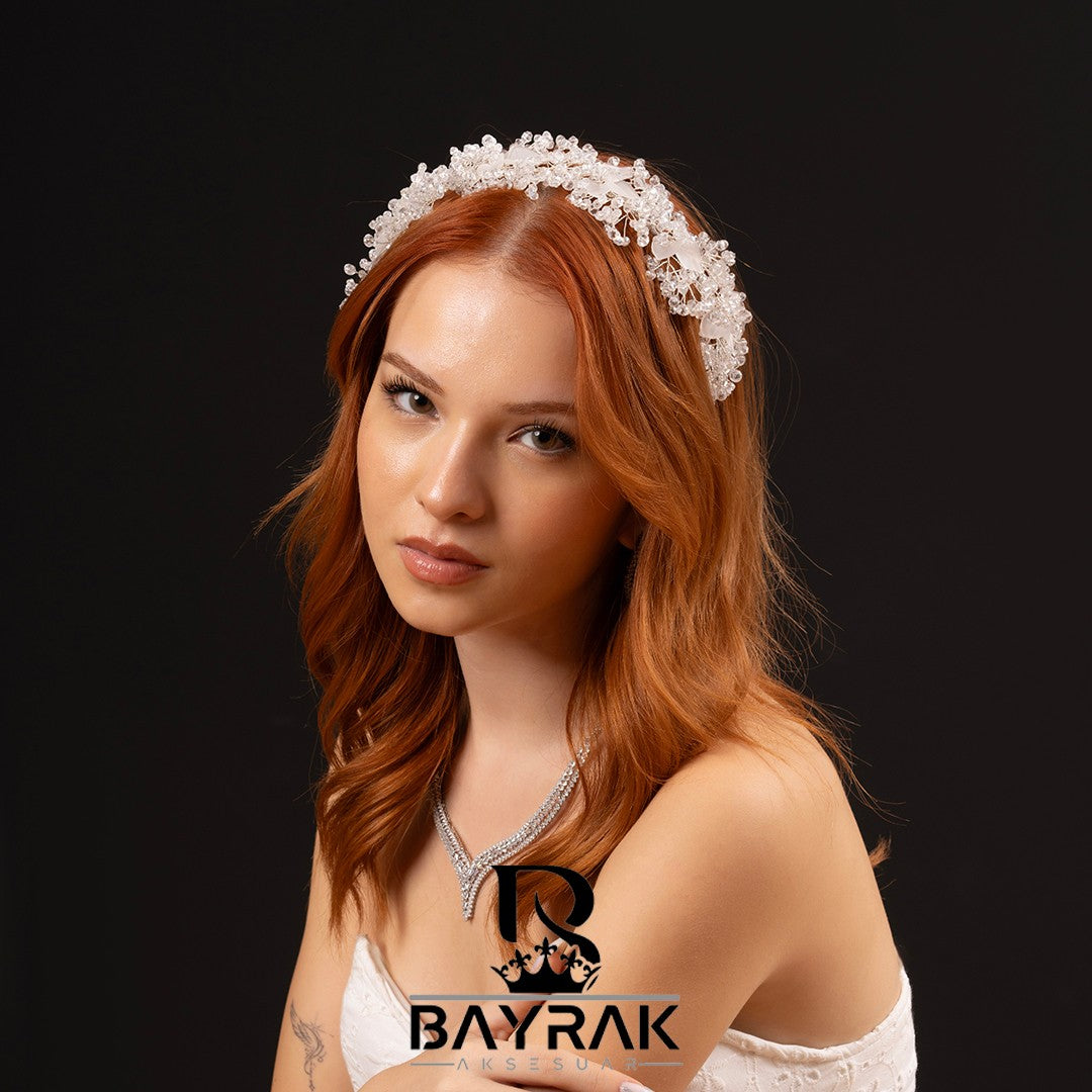 MİLANO -255- Sedefli Saç Aksesuarı