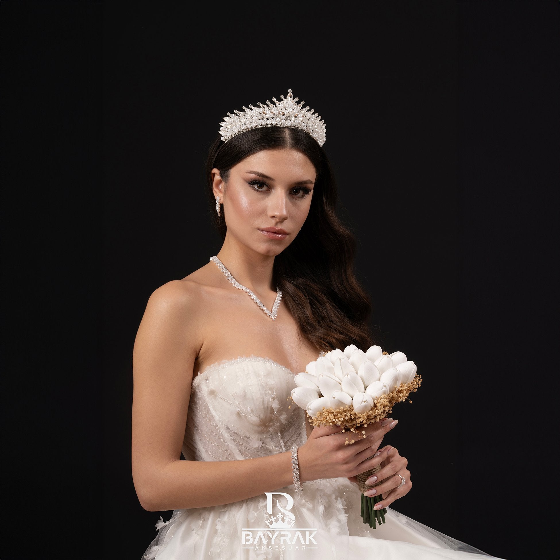 STELLA -401- / 3 Boyutlu Gelin Tacı