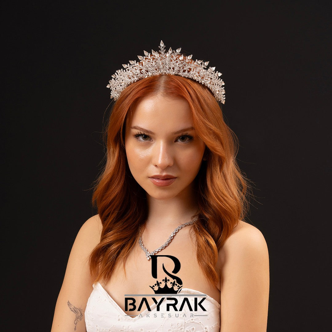 Maira -338- 3 Boyutlu Gelin Tacı