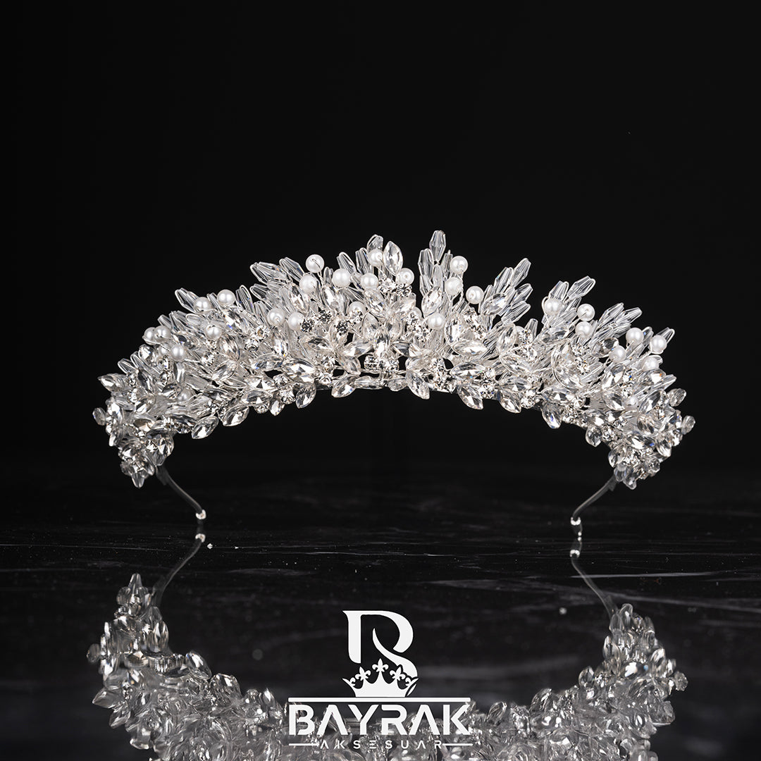 MİRA -1060- | 3 BOYUTLU GELİN TACI