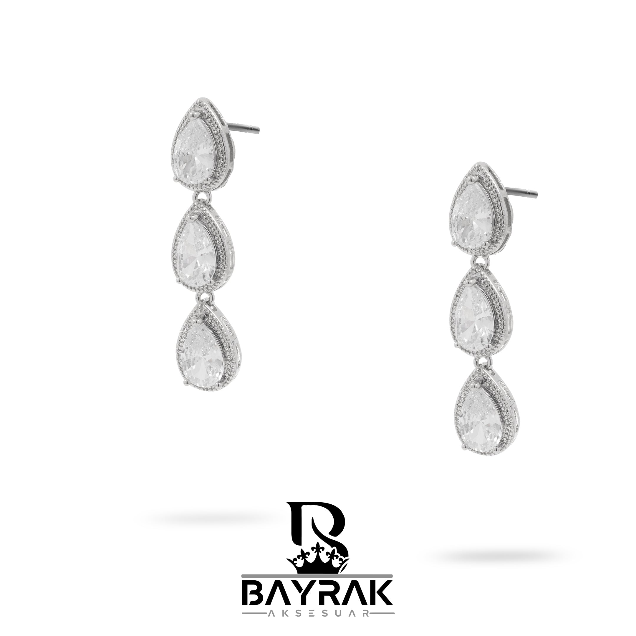 Rosa -368- |Zirkon Taşlı Takı Seti