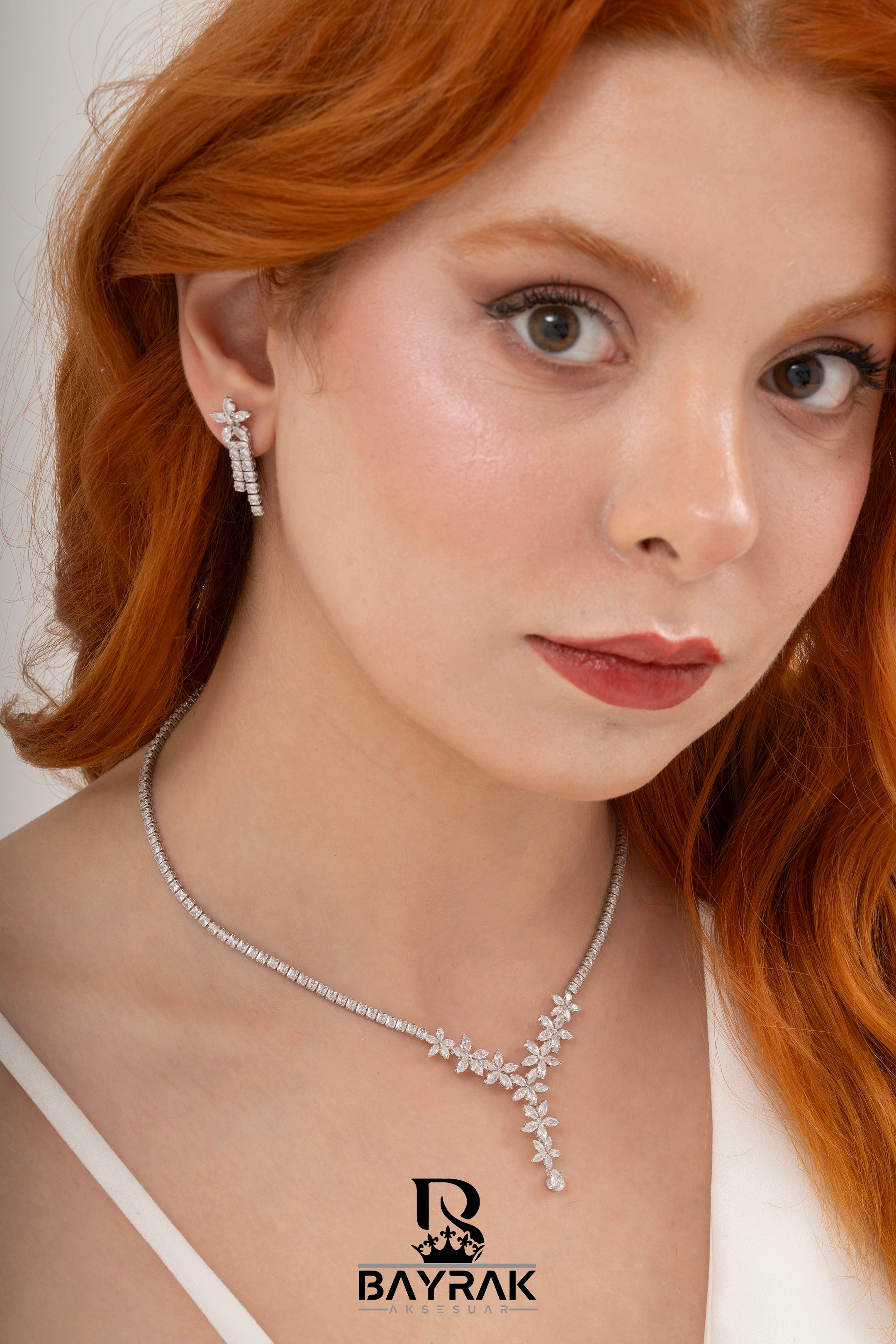 Rosa -398- | Zirkon Taşlı Takı Seti