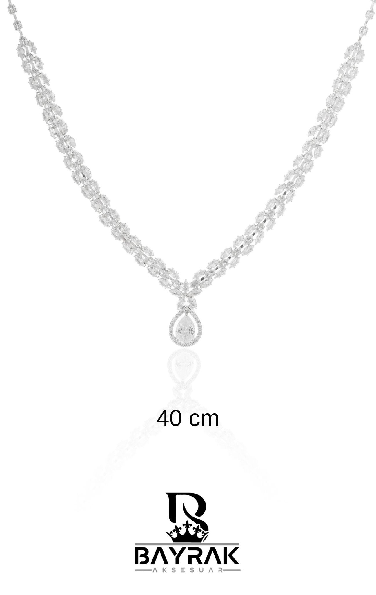 Rosa -430- | Zirkon Taşlı Takı Seti