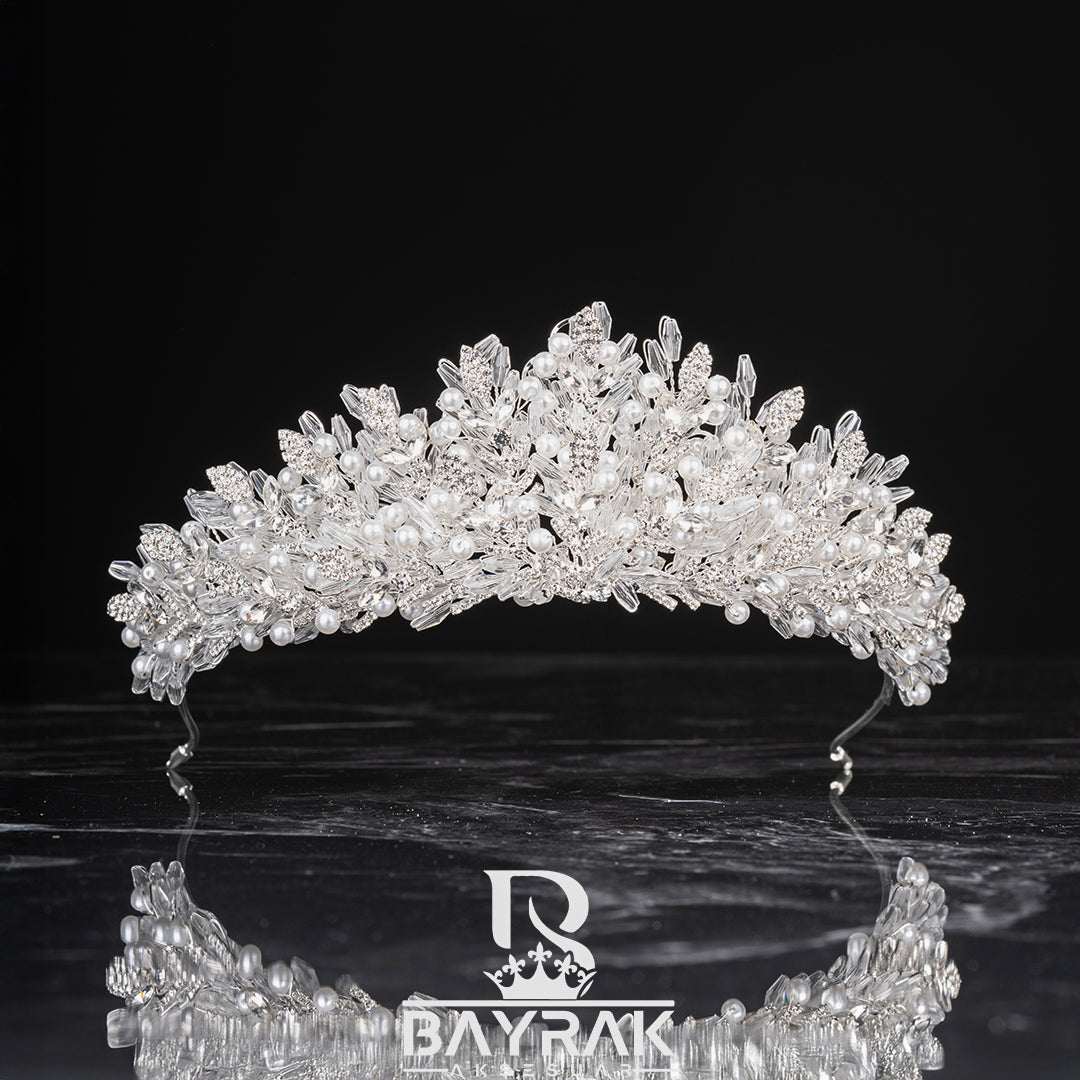 MİRA 1140 | 3 Boyutlu Gelin Tacı