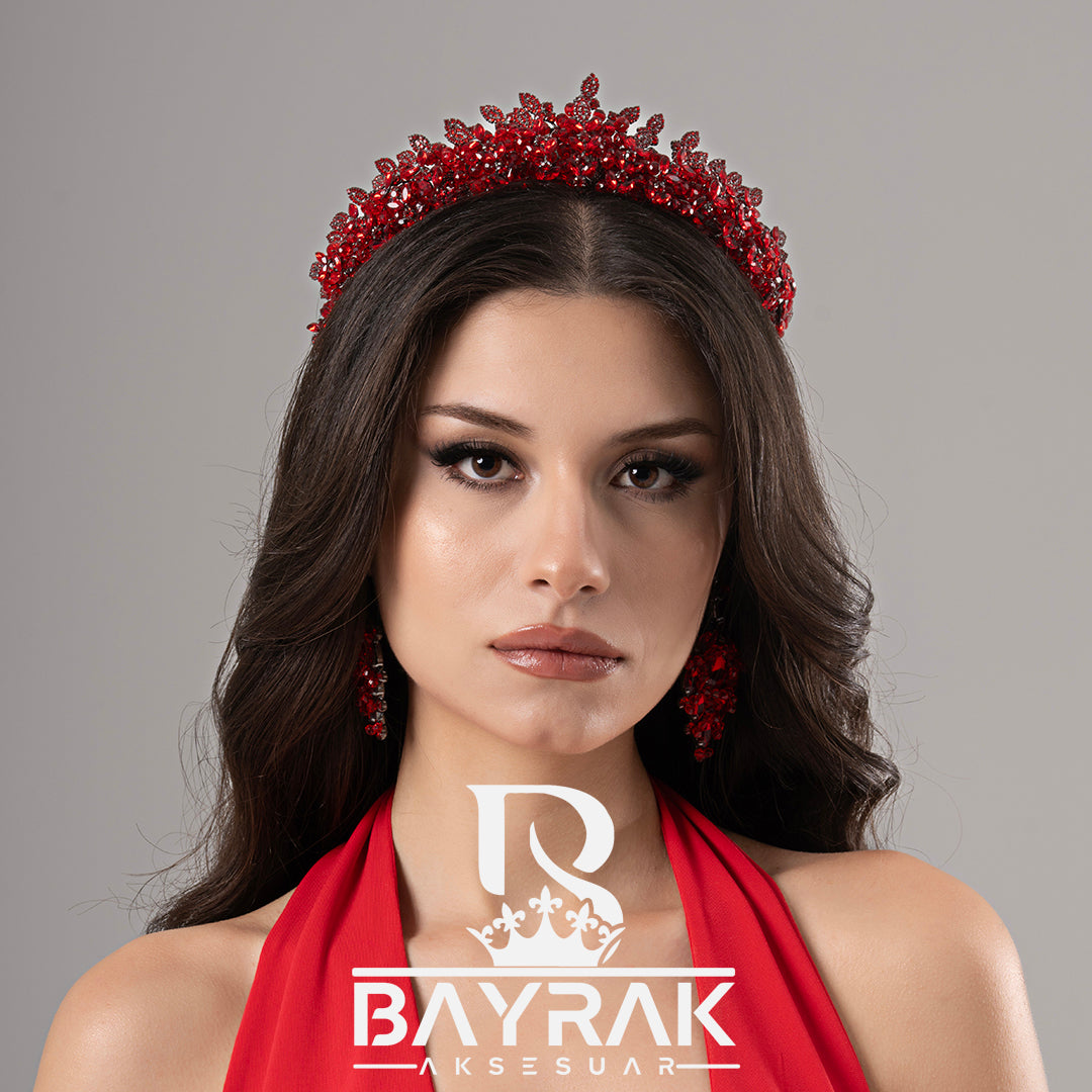 MIRA - 910- / 3D Bride - Henna Crown