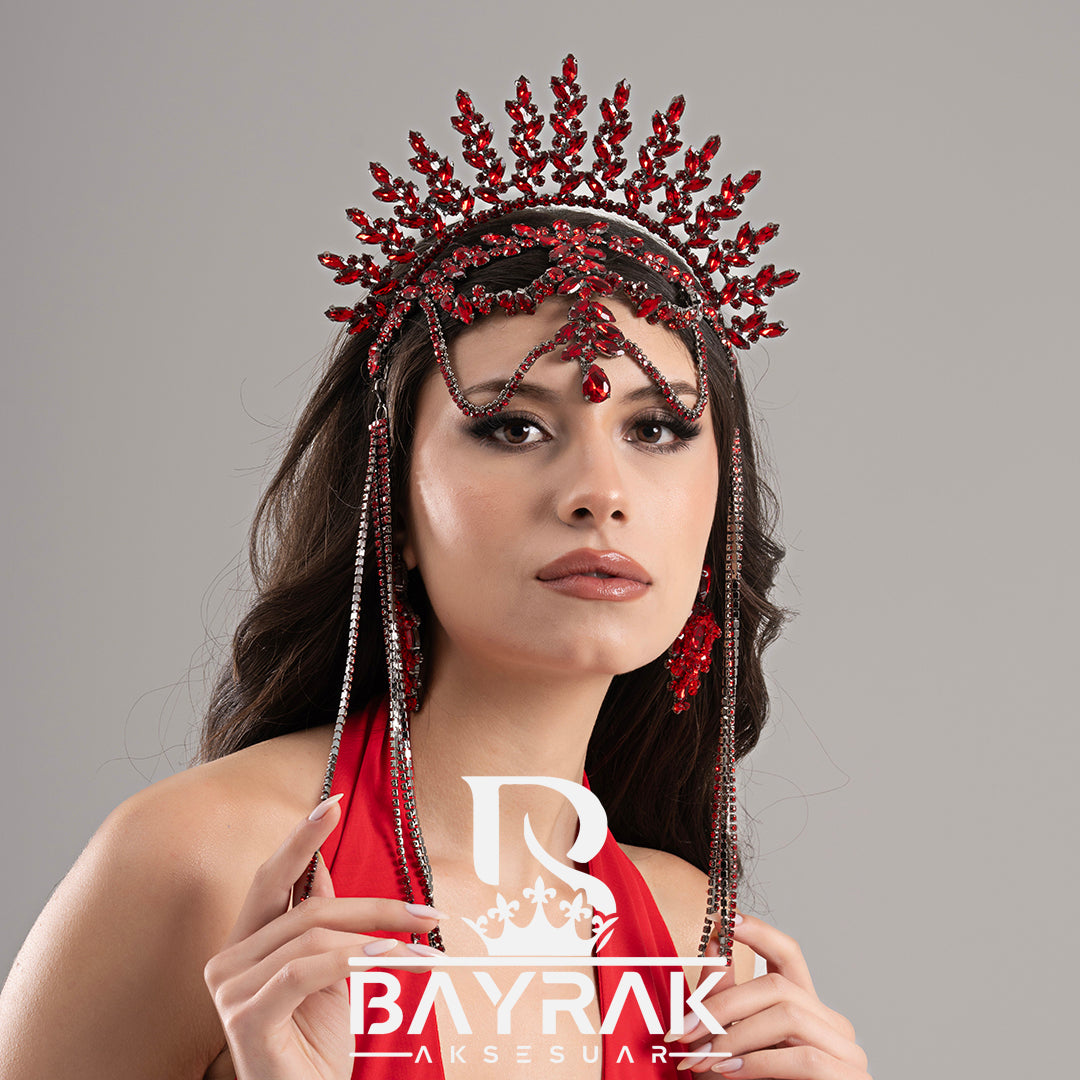 SULTAN'S - 959 - / Henna - Bridal Crown