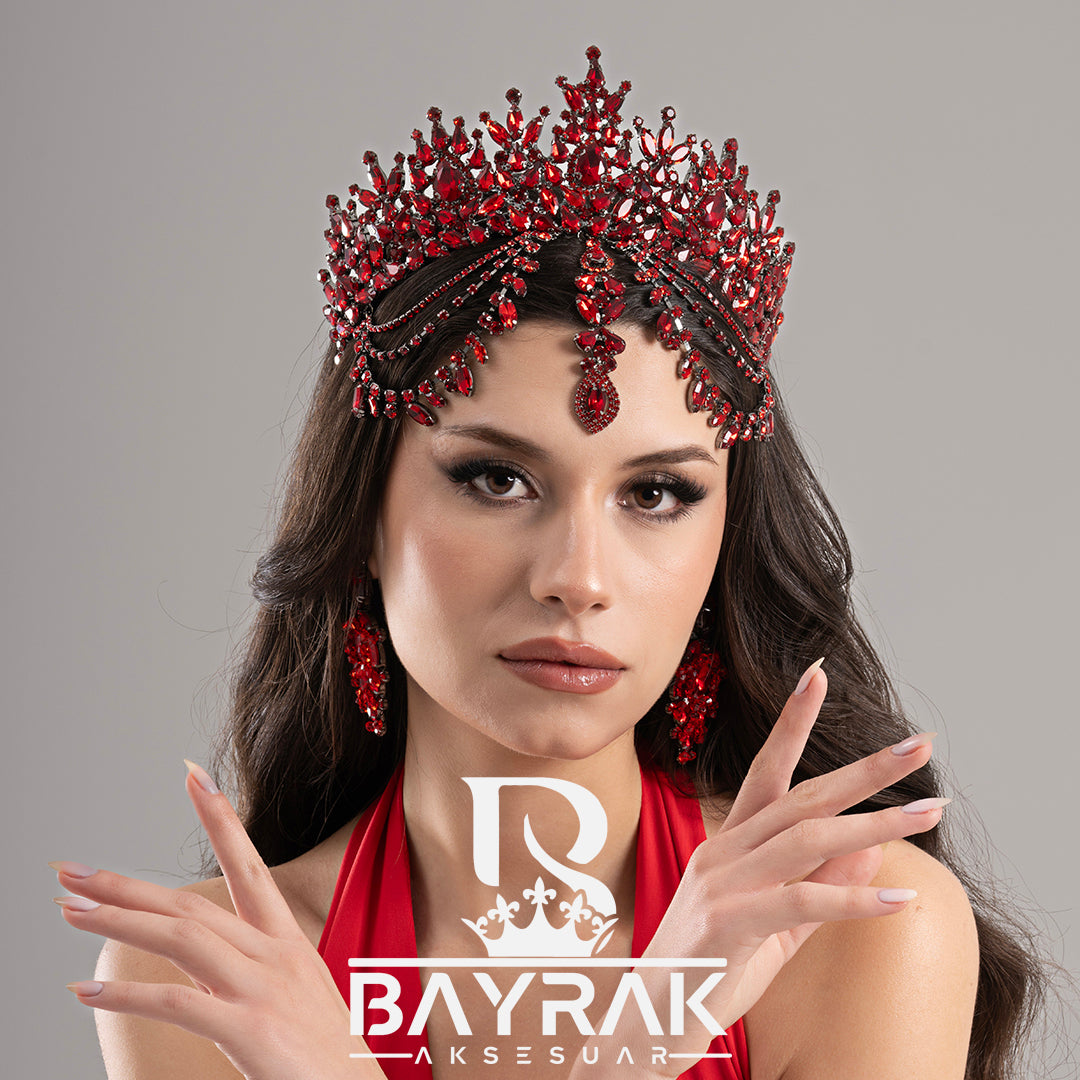 SULTAN's - 952- / Henna - Bridal Crown