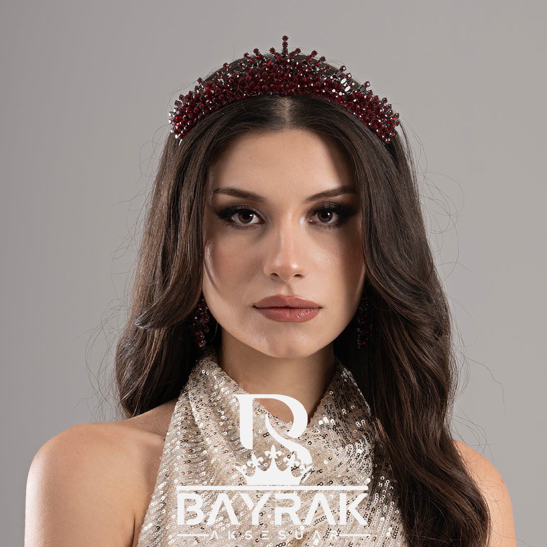 MIRA - 584 - / 3D Henna Crown