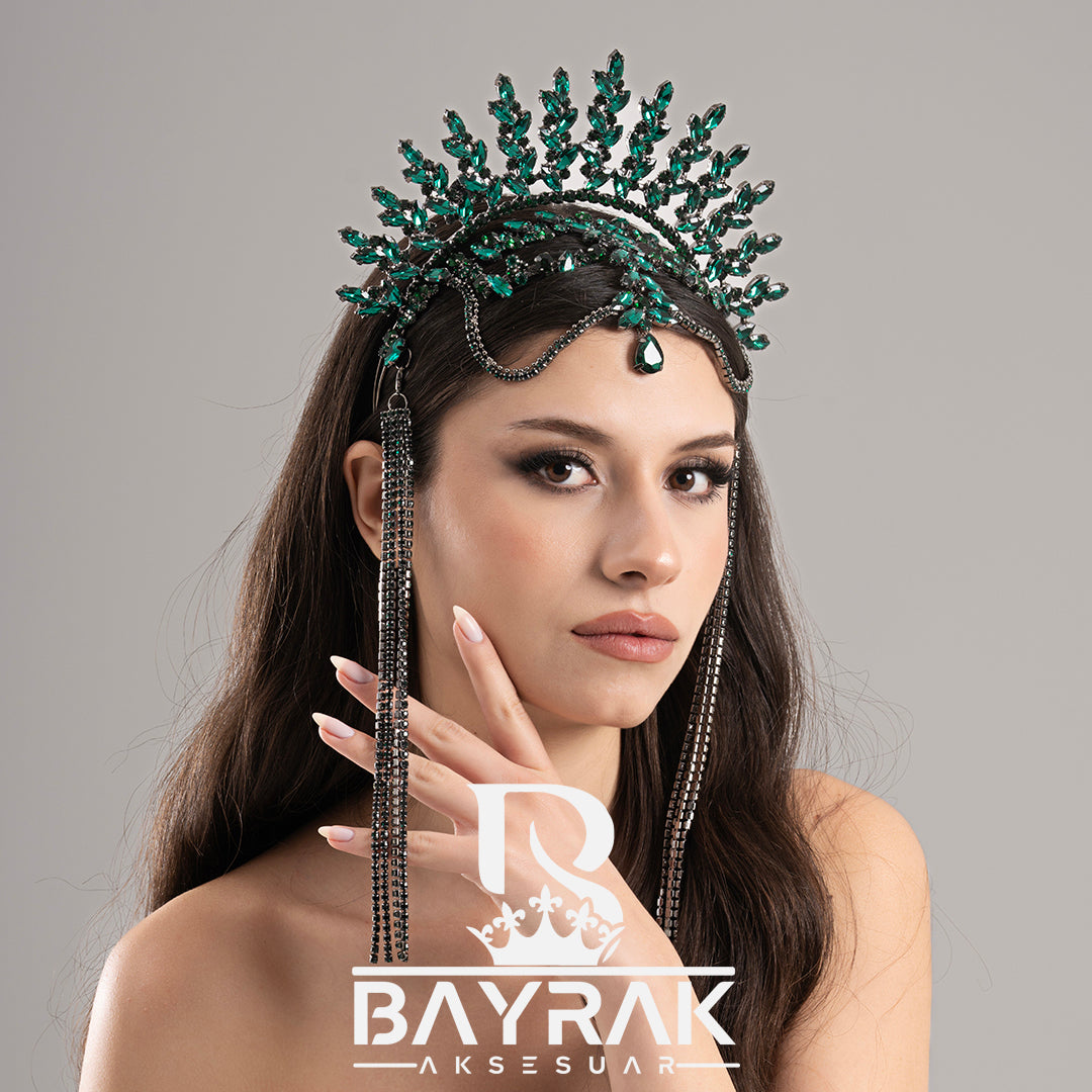 SULTAN'S - 959 - / Henna - Bridal Crown