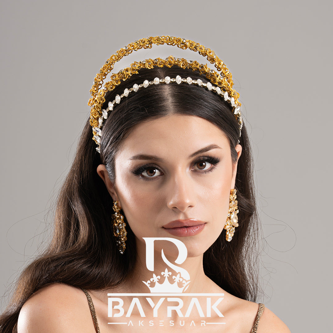 SAHRA - 070 - / Bridal Crown