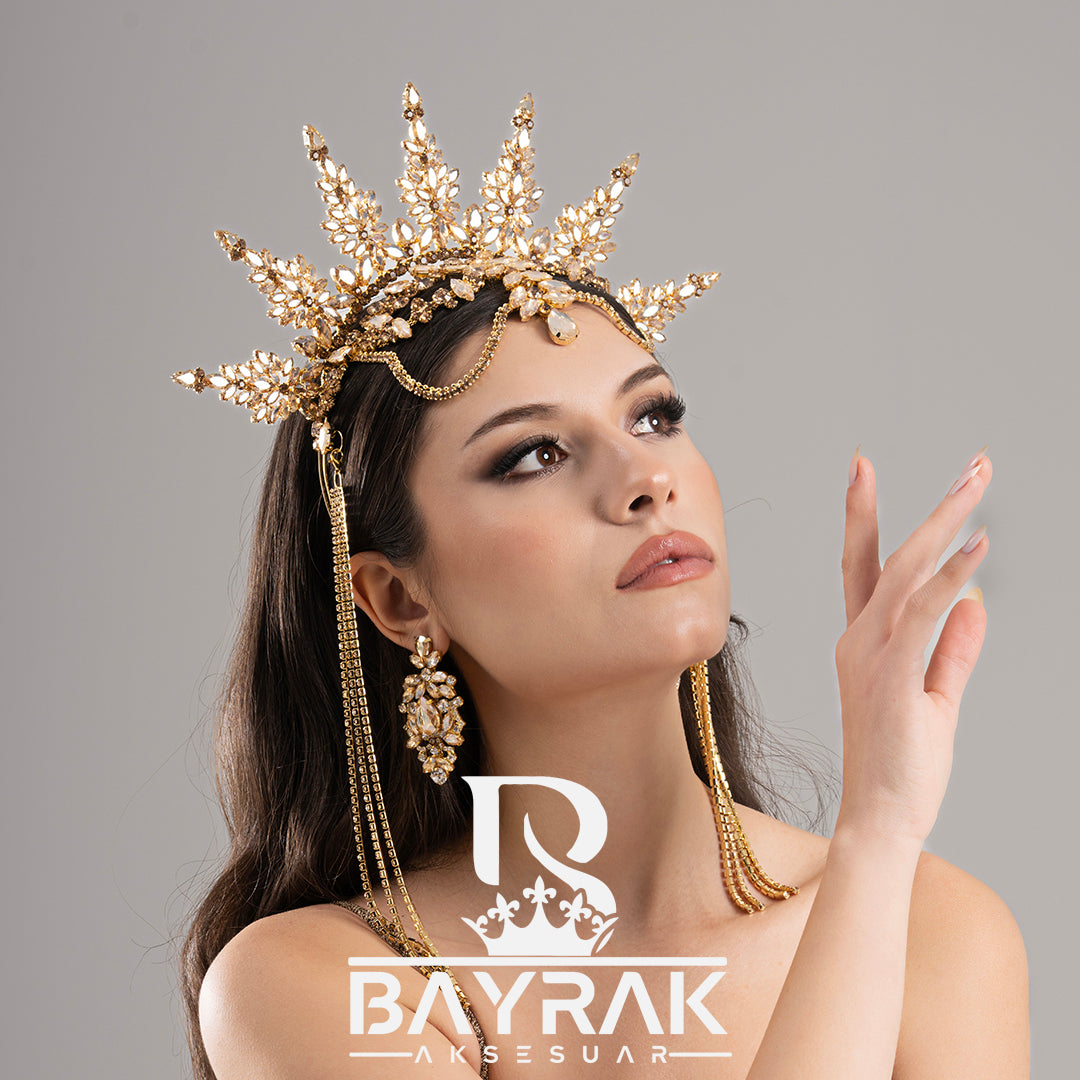 SULTAN's - 958 - / Henna - Bridal Crown