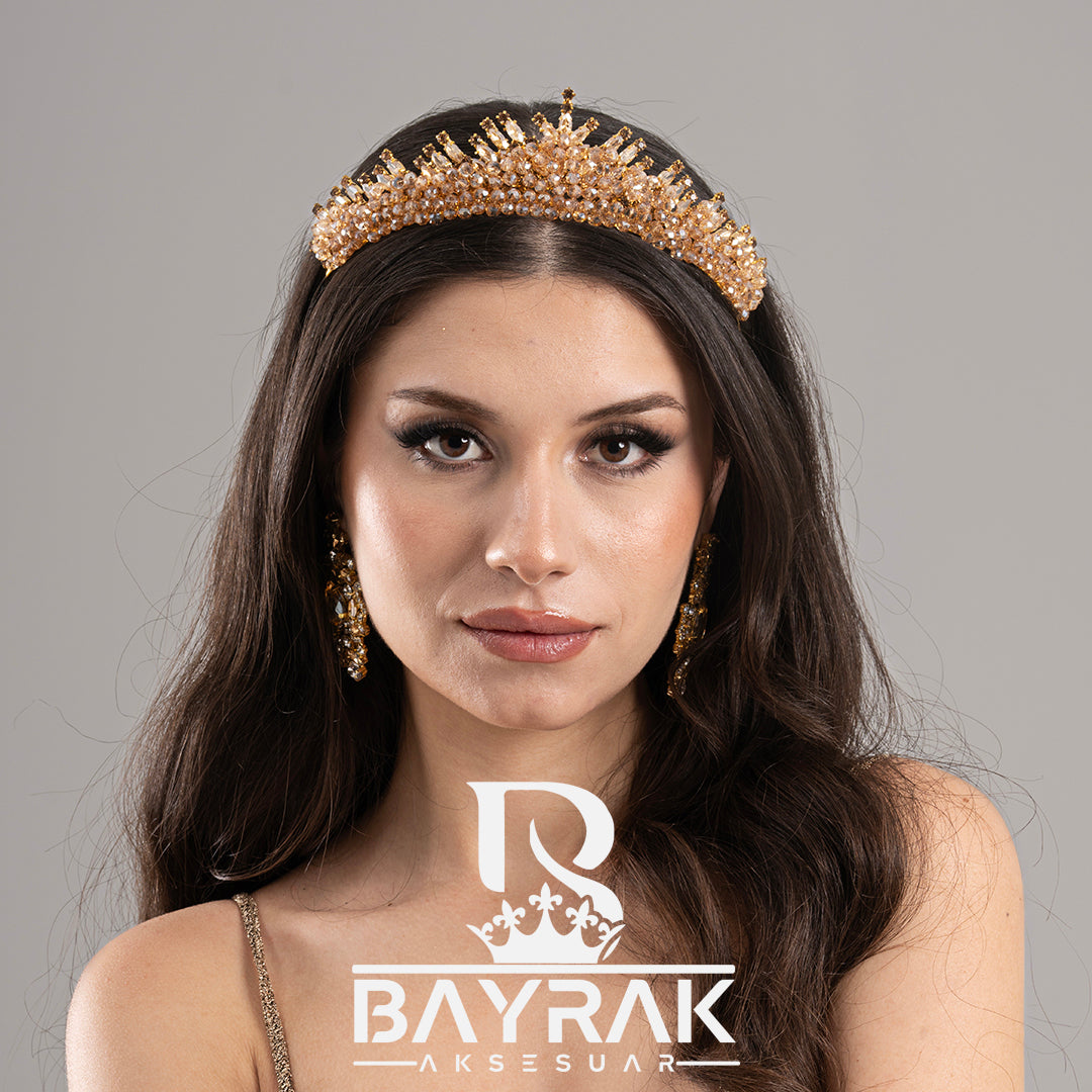MİRA - 584 - / 3 Boyutlu Kına Tacı