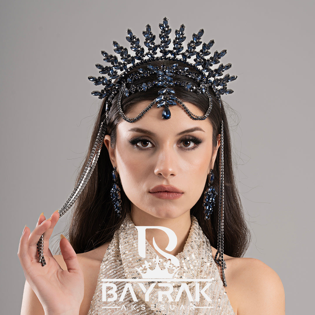 SULTAN'S - 959 - / Henna - Bridal Crown