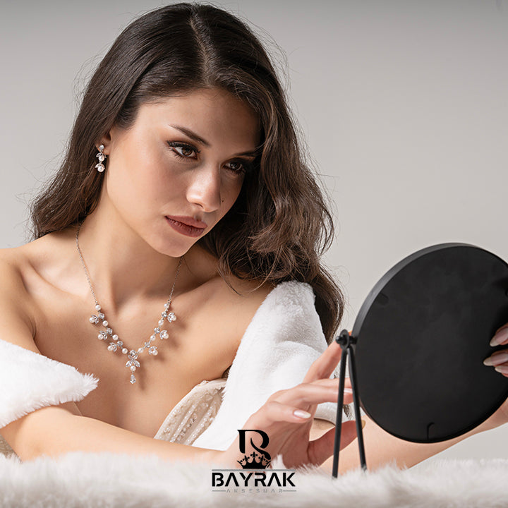 ILARIA - 155 - / Zircon Stone Bridal Set