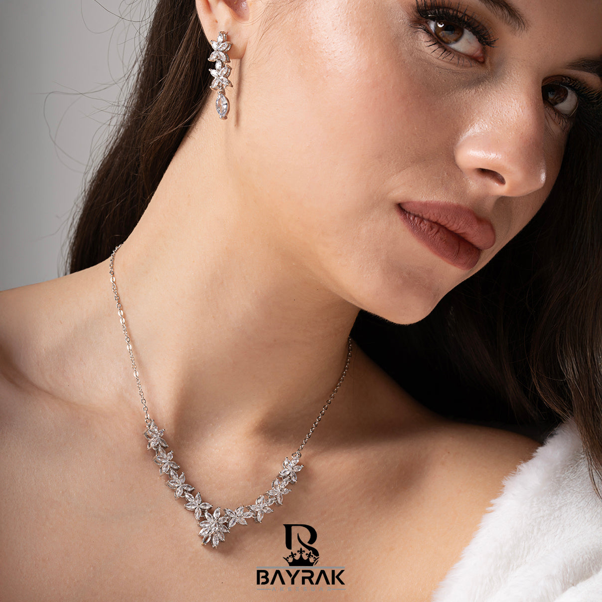 ILARIA - 150- / Zircon Stone Bridal Set
