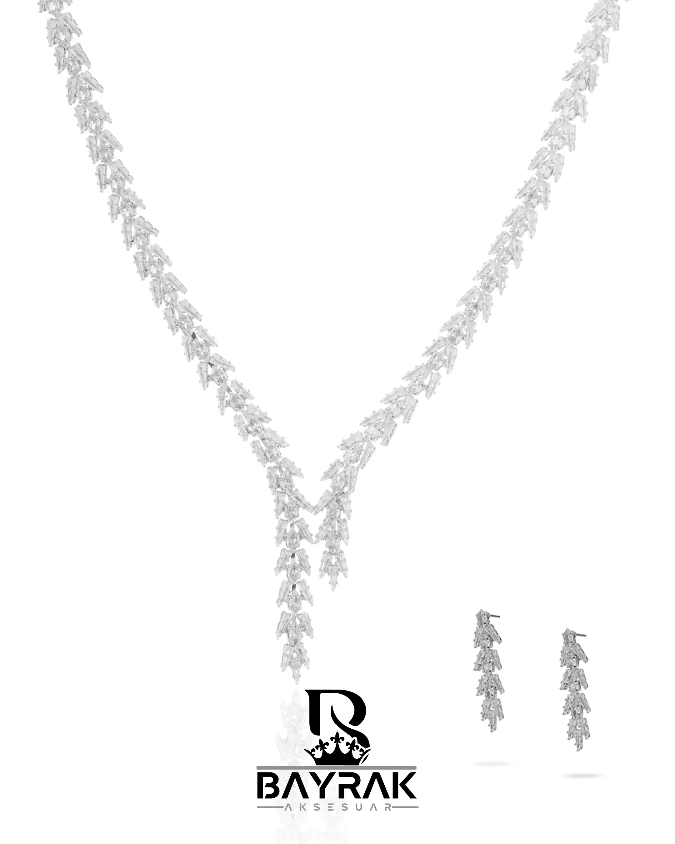 LB 2505 | Zirkon Taşlı Takı Seti