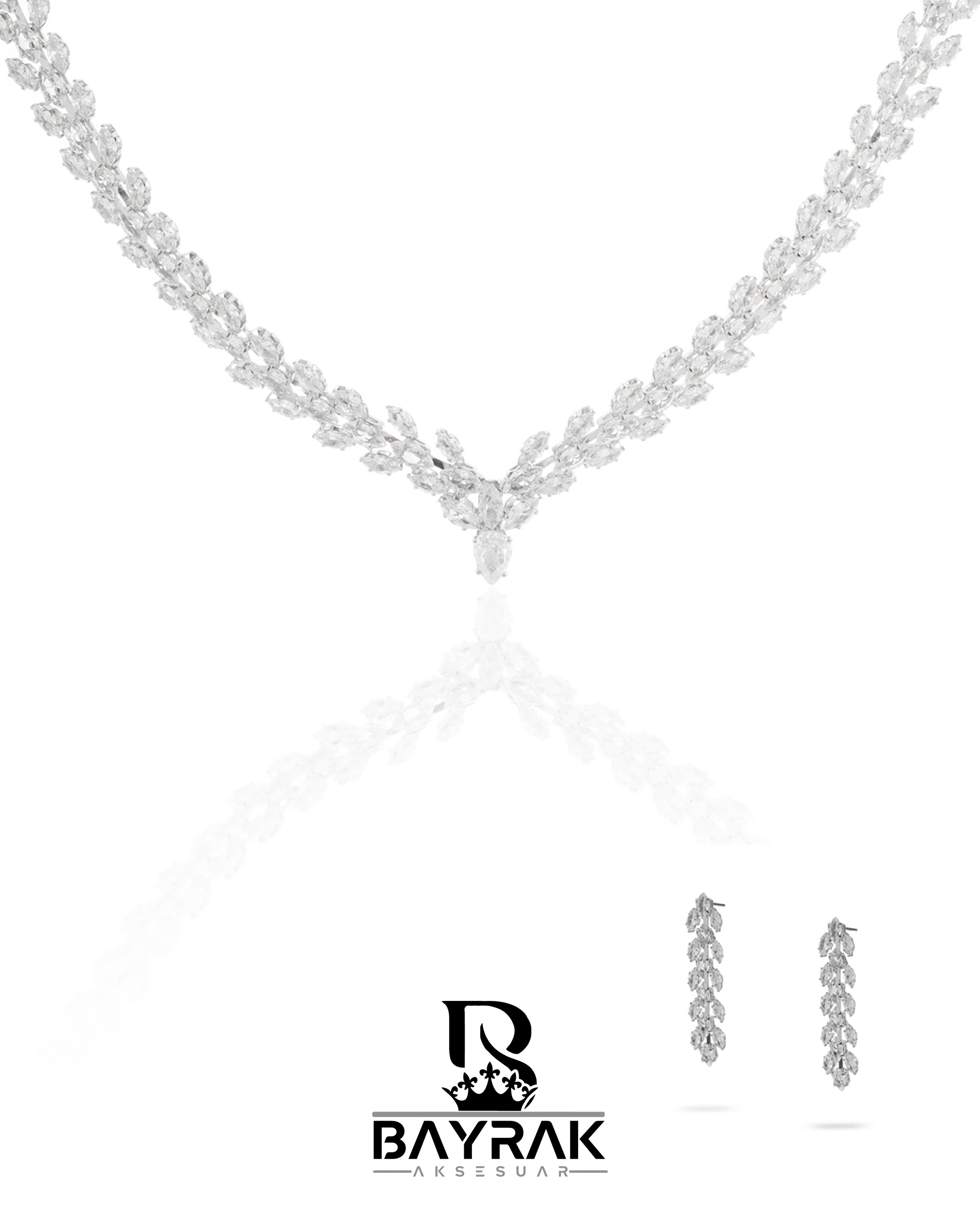 LB 2509 | Zirkon Taşlı Takı Seti