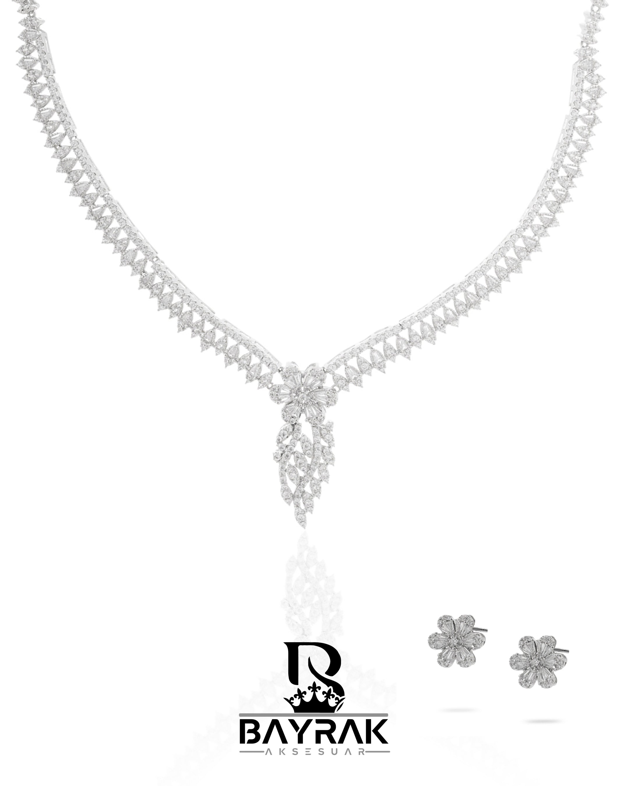 Rosa -404- | Zirkon Taşlı Takı Seti